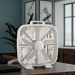 Ventilador de Circulación de Aire Turbo Eléctrico de 20 Pulgadas, Ventilador de Mesa Pequeño de Plástico para Uso en el Hogar, Oficina y Hotel, Ventilador de Caja de Alto Volumen - Product Image 4