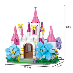 COGO 크리에이티브 531PCS 플라스틱 블록 벽돌 교육 세트 어린이 빌딩 블록 장난감 - Product Image 4