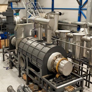Type continu four rotatoire sans fumée de carbonisation/charbon de bois de four de Biochar de coquille de noix de coco faisant la machine - Product Image 1