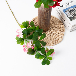 Flores Artificiales de Pittosporum de Alta Calidad, Arreglos Florales Realistas, Flores Decorativas de Seda Frescas para Centros Comerciales - Product Image 3