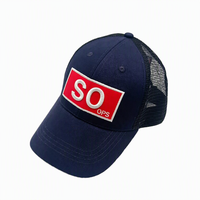 Topi Baseball Lima Bagian Kustom Terlaris dengan Desain Bordir 3D Pengemudi Truk, Bahan Jaring untuk Olahraga & Aktivitas Luar Ruangan