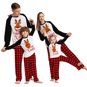 Ropa de Casa Europea americana nueva letra dibujos animados Navidad Animal disfraz estilo Casual para invierno - Product Image 1