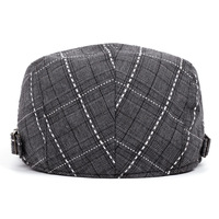 Gorro plano de algodón para hombre, gorra plana de verano, hiedra, Gatsby, Newsboy, Boina, conductor, taxista, sombrero de caza, 56-58cm