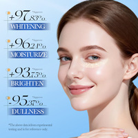 Crème pour les yeux éclaircissante SADOER 377, niacinamide, vitamine C, anti-cernes, hydratante, soin des yeux, raffermissante, 20g