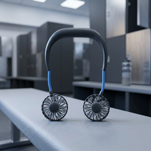 Ventilatore da collo portatile ricaricabile USB con materiale ABS e cavo da 0,5 m 2,5 W (GSC 300010035) - Product Image 3