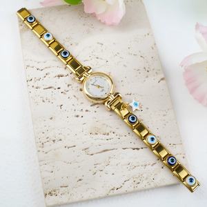 Reloj de Cuarzo para Mujer, Estilo Europeo Americano, con Brazalete Modular de Acero Inoxidable y Diamantes, en Caja de Regalo - ¡Oferta! - Product Image 6