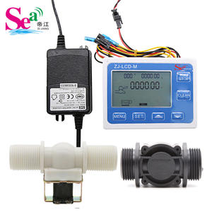 Compteur d'eau numérique intelligent à affichage numérique de 1 pouce, effet Hall, débit instantané et total, compteur d'eau électronique - Product Image 1