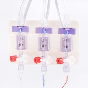 일회용 의료 침습 혈압 변환기 IBP 케이블 다중 커넥터 중앙 정맥압 라인 민감한 칩 - Product Image 4