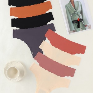 Châu Âu và Mỹ cộng với kích thước của phụ nữ tam giác Bikini Graphene dưới thoáng khí giữa eo lượn sóng cạnh báo in đồ lót - Product Image 3