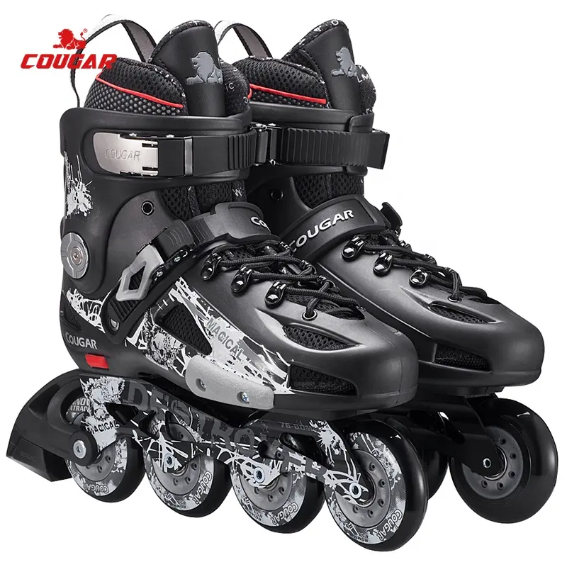 Nhà cung cấp phổ biến Quad Skate Con lăn Inline Giày trượt