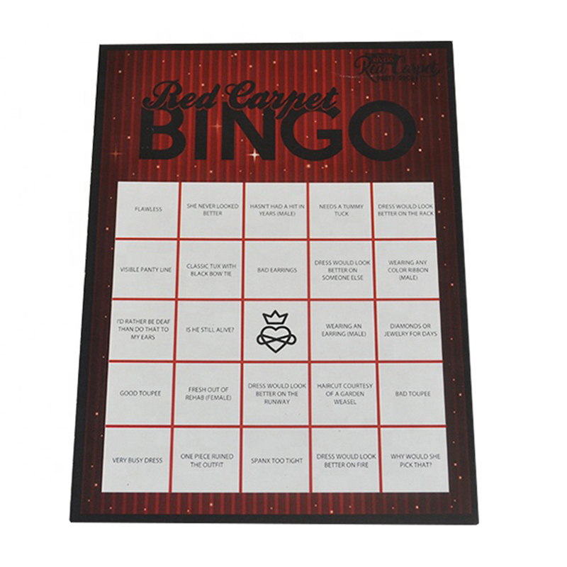 Оптовая продажа, бумажные карточки на заказ, карточки для лотерейных билетов