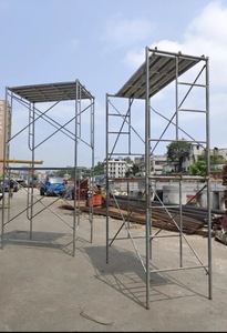 Andamio Móvil Tipo X Galvanizado <span class=keywords><strong>de</strong></span> Montaje Rápido para Renovación <span class=keywords><strong>de</strong></span> Edificios - Product Image 5