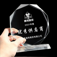 Plaques de trophée de récompense personnalisées en gros d'usine BM pour la conception de trophée de récompense personnalisée