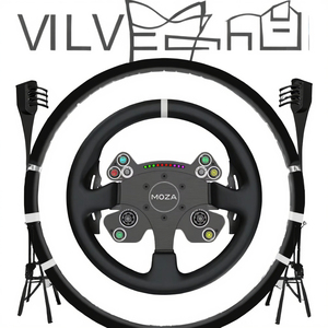 MOZA Jante de course standard de volant de jeu CS V2P de 13 pouces avec cadre en alliage d'aluminium de qualité aéronautique - Product Image 3