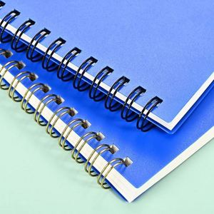 Custom <b>A5</b>/A6 Spiral Notebook with PVC Cover Eco-Friendly UV Printed <b>Notepad</b> for Note-Taking Doodling & Journaling - Product Image 3