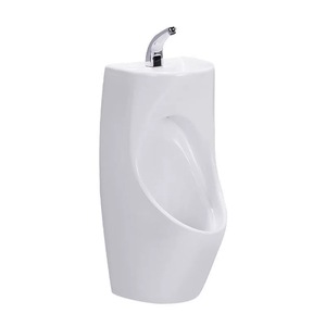 Nhà máy nước tiết kiệm WC tường treo nơi để tiểu kinh tế tùy chỉnh sứ tủ quần áo nước người đàn ông cảm biến nơi để tiểu nhà vệ sinh gốm - Product Image 1