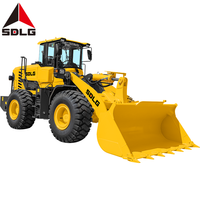 Chargeuse frontale SDLG L953H de 5 tonnes avec moteur Weichai puissant, 116 kW, godet de 2,8 m³ pour l'exploitation minière
