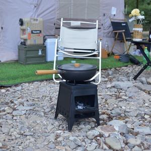 <span class=keywords><strong>Estufa</strong></span> de Camping Estética Tipo Pagoda - Diseño Retro, Portátil, para Glamping, Quemador de Leña - Product Image 6