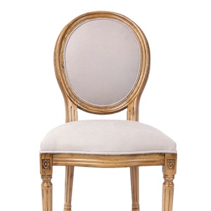 <span class=keywords><strong>Chaise</strong></span> de salle à manger en bois de Style français <span class=keywords><strong>Louis</strong></span> <span class=keywords><strong>Ghost</strong></span>, <span class=keywords><strong>chaise</strong></span> sans accoudoirs - Product Image 2