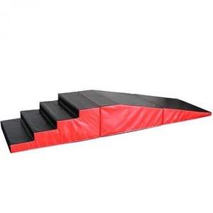 Boîtes de saut pliométriques en mousse pour athlètes 4-en-1 de différentes hauteurs – Machine d'entraînement de force et de fitness - Product Image 4