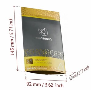 Bolsa de Mylar con Cierre Hermético de Plástico para Dulces y Juguetes, Personalizada, de Venta Caliente, para Almacenamiento de Dulces de Marca - Product Image 2