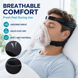 Sangles universelles de couvre-chef adaptées à la machine respiratoire <span class=keywords><strong>Resmed</strong></span> BMC Respironics CPAP - Product Image 2