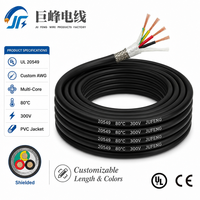 Câble de chaîne de traînée blindé UL20549 18AWG 20000000 cycles de flexion pour bras de robot industriel, fil flexible pour bras de robot