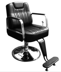 Kaliteli profesyonel kuaför berber koltuğu 360 derece döner uzanmış ağır hidrolik pompa spor açık yükseklik - Product Image 6