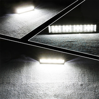 12 Feux latéraux tout-terrain 100W, barre lumineuse LED latérale blanche 180° °   Éclairage pour accessoires tout-terrain universels