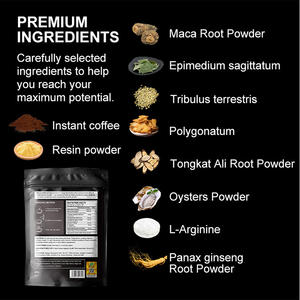 Caffè Energizzante con Maca, Tongkat Ali e Ginseng, Miscela Naturale di Erbe per Migliorare Prestazioni e Vitalità - Product Image 4