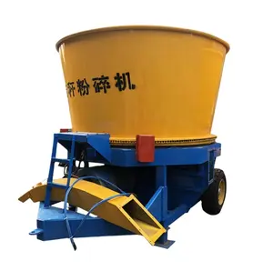 Hot sale Large agricultural multifunctional corn tub grinder Automatic straw crusher for sale