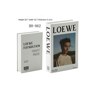 RS1138-2 marchi di lusso moderni personalizzati libri decorativi per la casa libri di carta a tema artistico per l'arredamento - Product Image 1