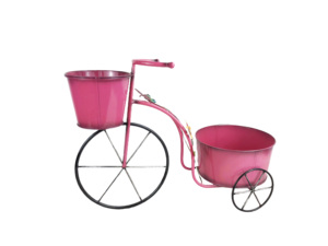 Recién llegado, estante <span class=keywords><strong>de</strong></span> flores para bicicleta <span class=keywords><strong>de</strong></span> arte del hierro, maceta creativa para exteriores, adornos para balcón, patio, soporte para maceta - Product Image 5