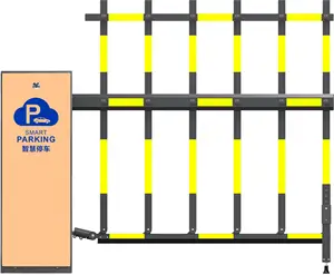 Top Manufacture Parking Access Control Barrier Gate 6 Meters Boom Automatic Barrier For Parking Lot