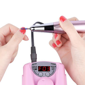 Toptan 35000 R/dak Ev Salonu Profesyonel Taşınabilir Şarj Edilebilir Elektrikli Güçlü Tırnak Freze Makinesi Tırnak Zımpara Makinesi Tırnak Parlatıcı - Product Image 3