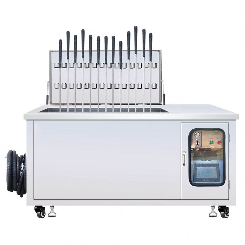 Cрабатывающий при опускании монет 162L 2400W Мяч Для Гольфа Шайба промышленные ультразвуковые Гольф клуб очиститель ювелирных изделий