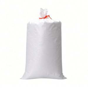 Sac tissé en PP blanc de 25 kg pour l'emballage de la farine et des aliments pour animaux, pour le stockage et le transport - Product Image 4