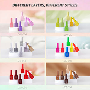 Nouvelle tendance estivale WHsHeria Kit de vernis gel 6 pièces pour débutants 15 ml Ensemble de vernis à ongles en gel Longue durée UV LED Nail Art <span class=keywords><strong>Manucure</strong></span> - Product Image 6