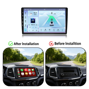 Autoradio Android 9/10 pouces 8 cœurs avec GPS intégré, écran OLED stéréo, CarPlay, Android Auto, DSP, FM, WiFi, <span class=keywords><strong>montage</strong></span> sur tableau de bord 2DIN - Product Image 6