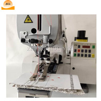 Machine à coudre électrique automatique pour sous-vêtements, chaussettes, étiquette de carte en papier, bouton de surjet, industriel, commande directe, bouton de fixation