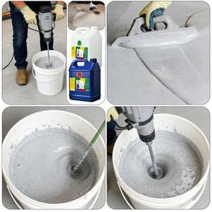 Peinture <span class=keywords><strong>de</strong></span> sol en résine époxy auto-nivelante à effet <span class=keywords><strong>marbre</strong></span>, facile à appliquer, avec sable coloré - Product Image 1