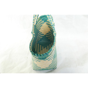 ตะกร้าสานมือขนาดกลาง 30.15.36 ถุงหิ้วสานเชือกพลาสติก - Product Image 2