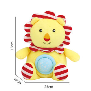 <span class=keywords><strong>Peluche</strong></span> <span class=keywords><strong>Leone</strong></span> Musicale con Rumore <span class=keywords><strong>Bianco</strong></span> per Calmare le Emozioni e Favorire il Sonno dei Neonati, Giocattolo Morbido per Bambini - Product Image 4