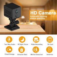 Mini Cámara Inalámbrica Wistino 3MP, Seguridad Interior, Visión Nocturna en Color, Alarma con Detección de Movimiento, Cámara 4G