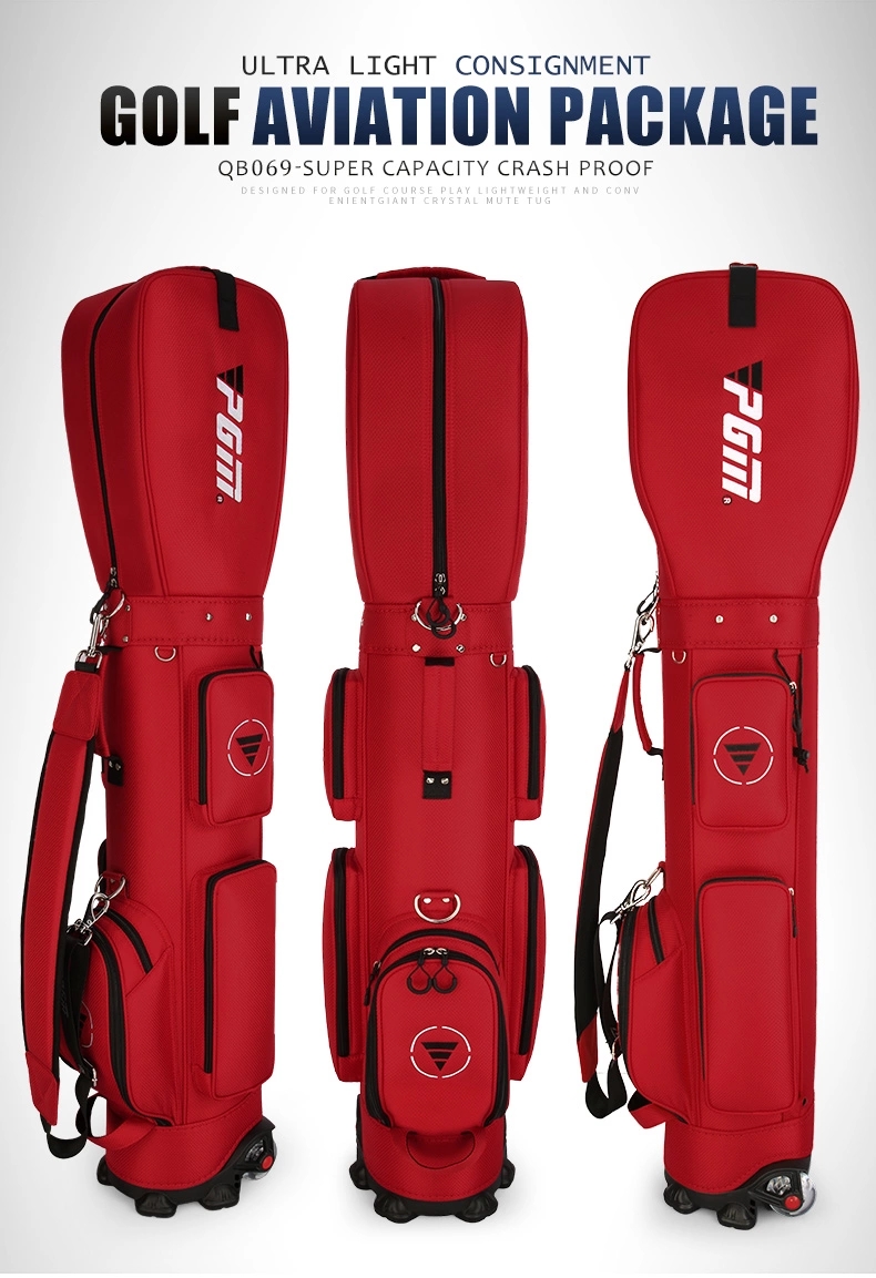 【未使用品】ゴルフクラブトラベルバッグ キャリー付き　PGM Amazon | PGM ゴルフアビエーションバッグ 男女兼用 ハード