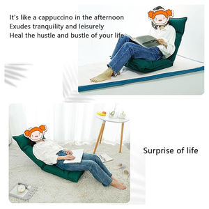 Balcon appartement inclinable les loisirs vivants pouf chaises pour chambre fauteuil moderne <span class=keywords><strong>regarder</strong></span> <span class=keywords><strong>la</strong></span> télévision jouer à des jeux canapé de lecture paresseux - Product Image 2