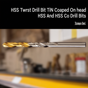 Hss Twist <b>Drill</b> <b>Bit</b> TiN Coated On Head Hss And Hss Co <b>Drill</b> <b>Bits</b> - Product Image 3