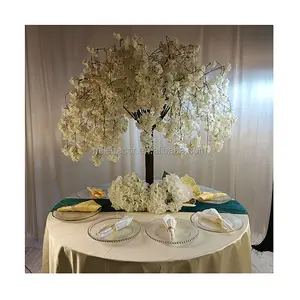 Factory Price Artificial Cherry Tree Table Centerpiece Cherry Blossom Trees For Wedding Decoration