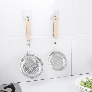 Thickened Durable Stainless Steel Skimmer Spoon, Wire Mesh Spider <b>Strainer</b> with Long Handle, Multipurpose Hot Pot Noodle - Product Image 5