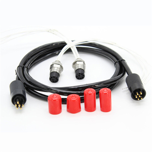 Subconn kabel 8pin melingkar mikro sekat wanita Kabel pria MCBH8F MCIL8M Subsea bawah air OV Ip69 konektor kepala ganda tahan air